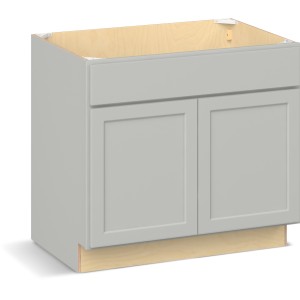 RELIABILT Parkstone II Sink Base, Light Gray , 36" W, 2 Doors, Fully Assembled, ADA - 641009 | Lowe's Pro Supply